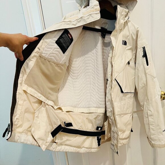The North Face Men’s Ski Snowboarding Jacket Hyvent Cream Size Medium - Picture 7 of 16